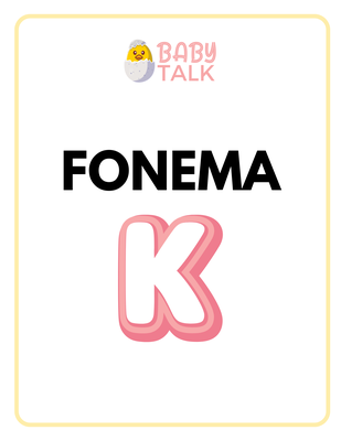 MATERIAL - Flash cards - fonema /k/