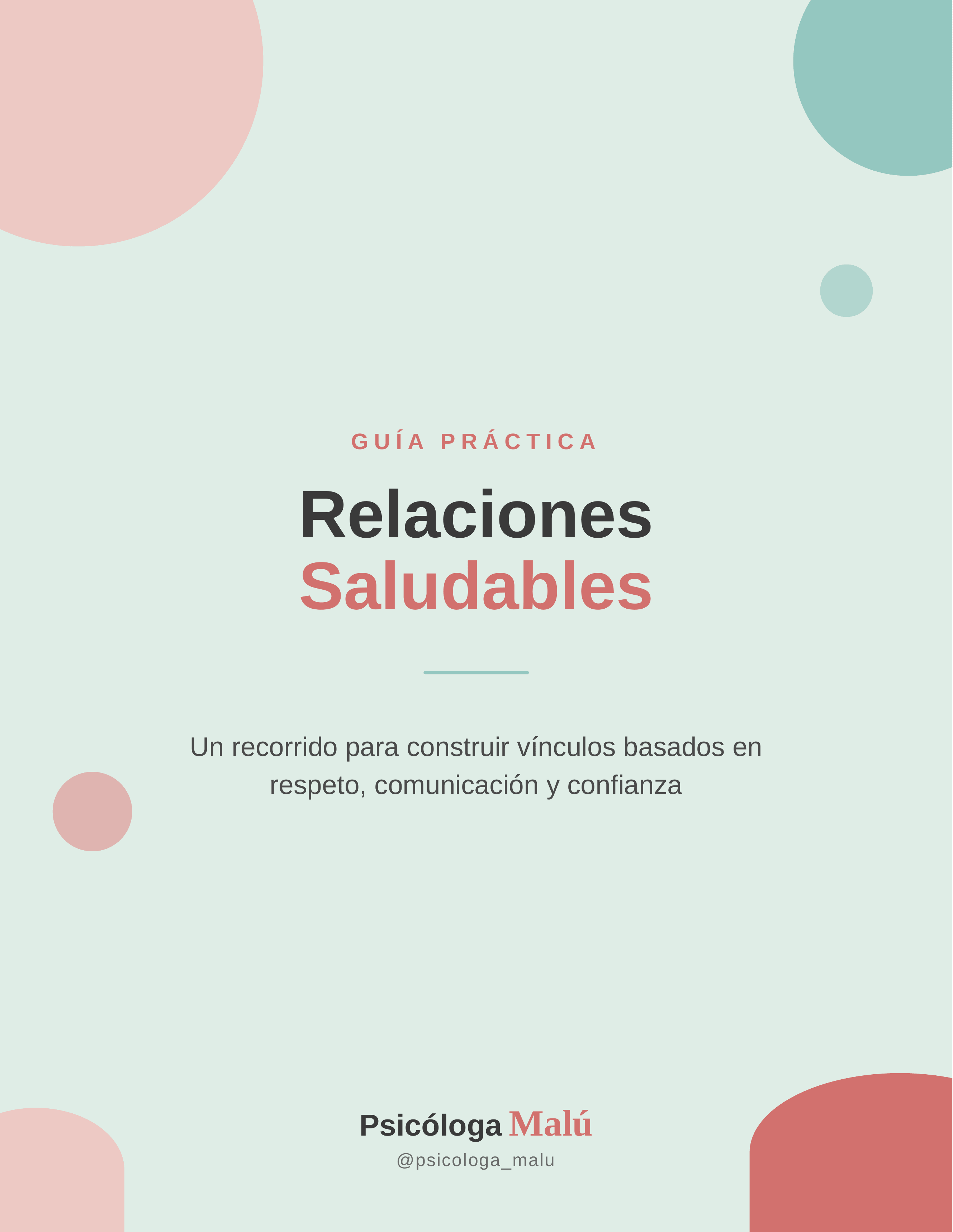 Relaciones saludables