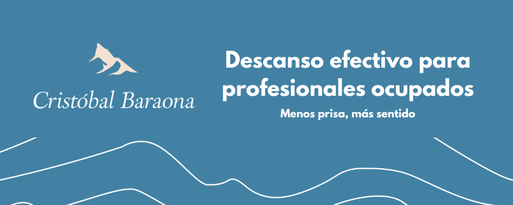 Descanso efectivo para profesionales ocupados