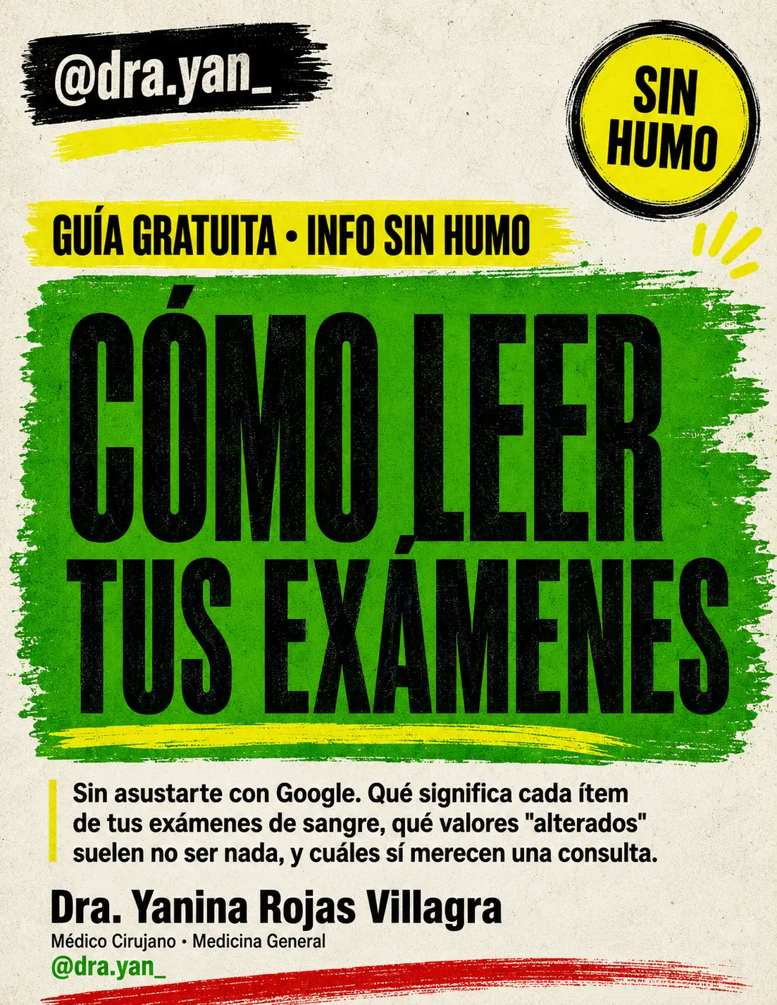 Ebook ¿Como leer mis examenes de laboratorio?