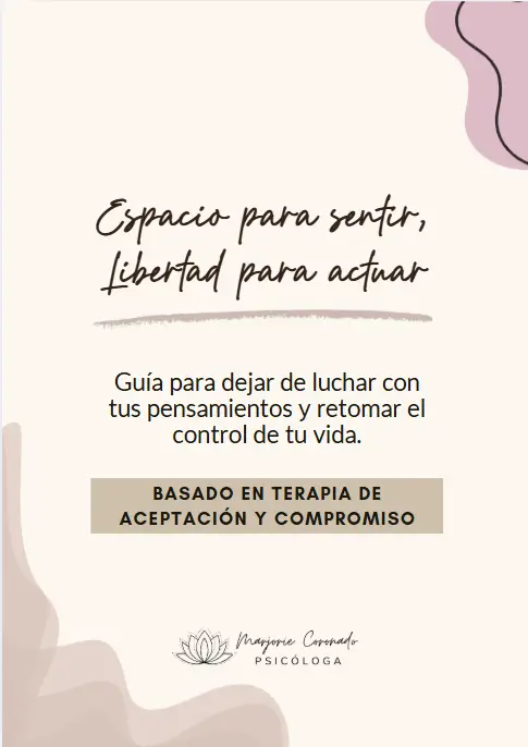 Espacio para sentir, libertad para actuar
