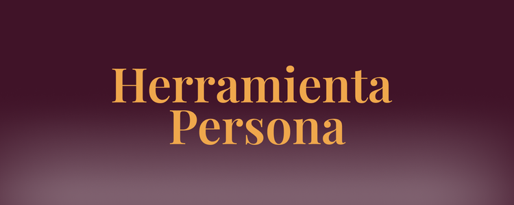 Herramienta Persona