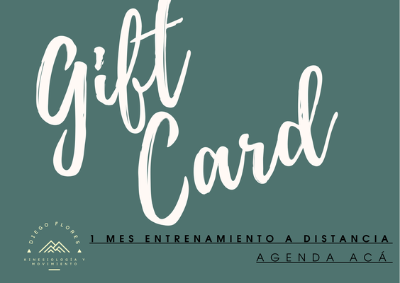 GIFT CARD - ENTRENAMIENTO A DISTANCIA -