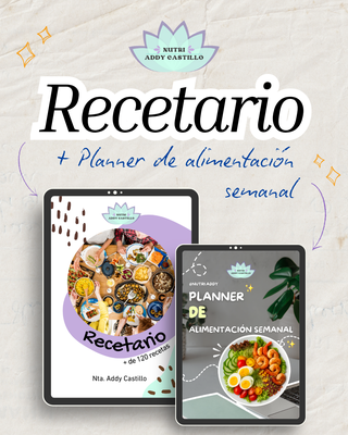 Recetario + Planner de Alimentación Semanal