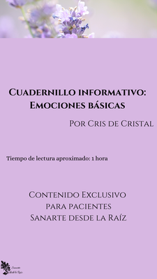 Cuadernillo Emociones Básicas