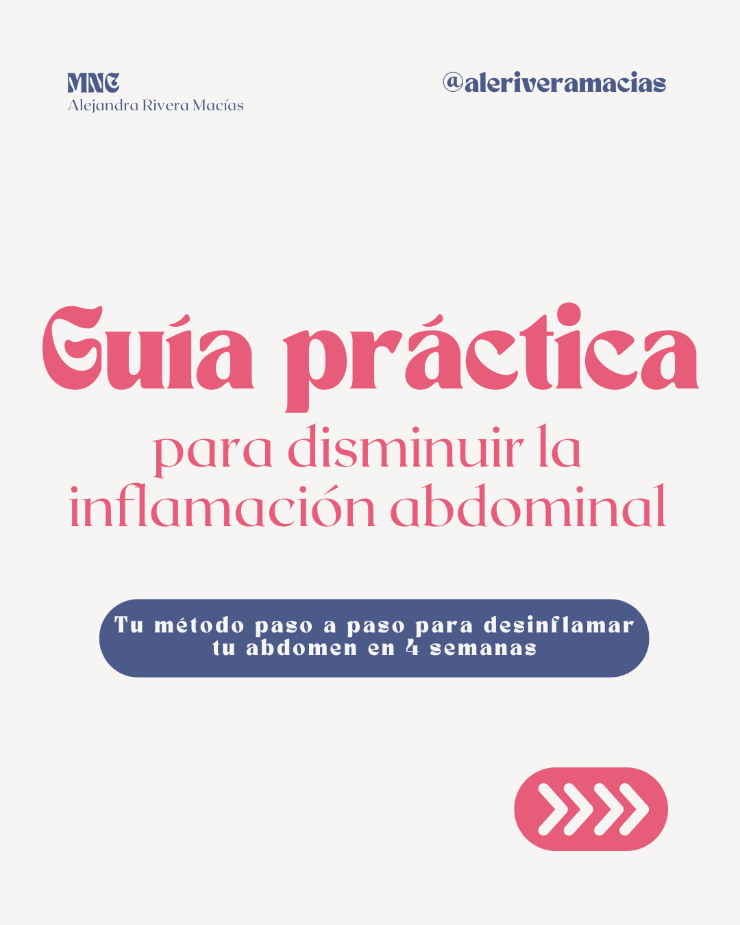 Guía para disminuir la inflamación