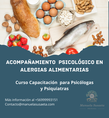 Curso Capacitación Psicologas Alergia Alimentaria