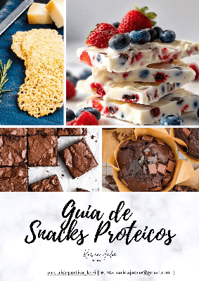 Recetarios Snacks Proteicos