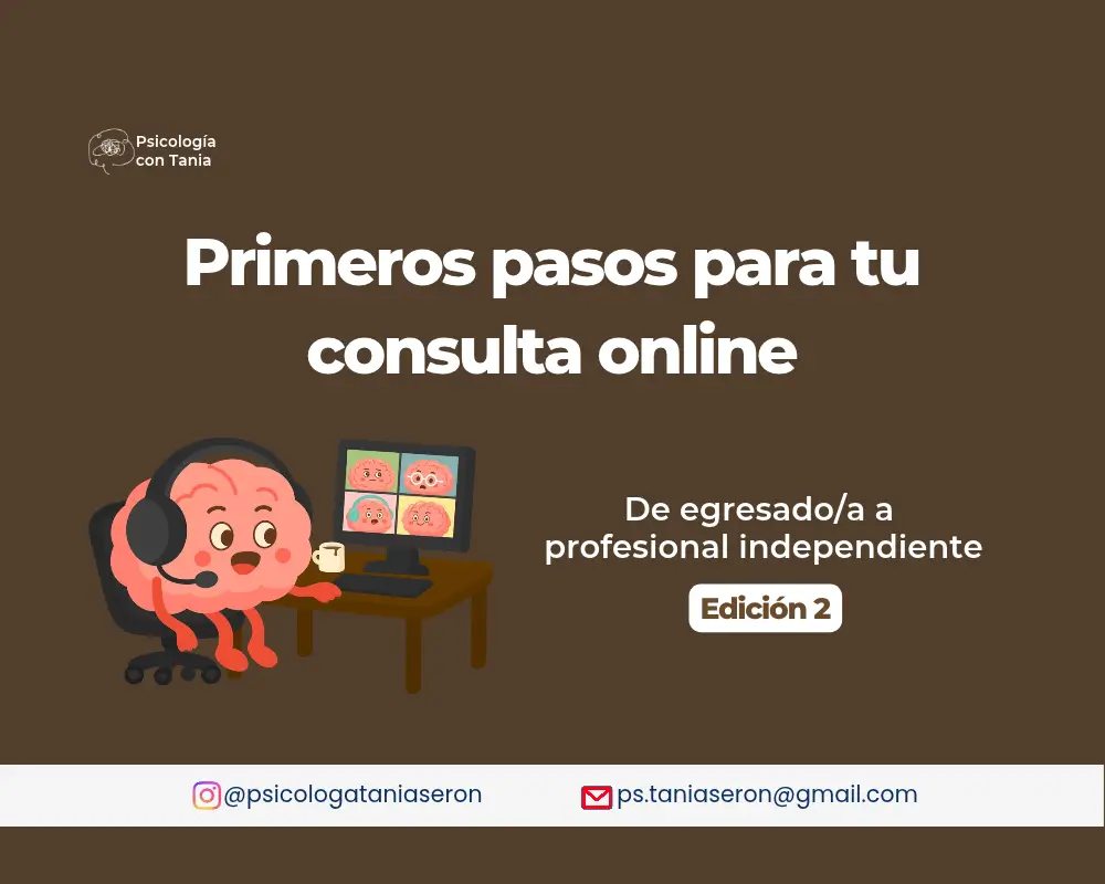 Taller en vivo: Primeros pasos para tu consulta 👩🏻‍💻 🧠 Edición 2