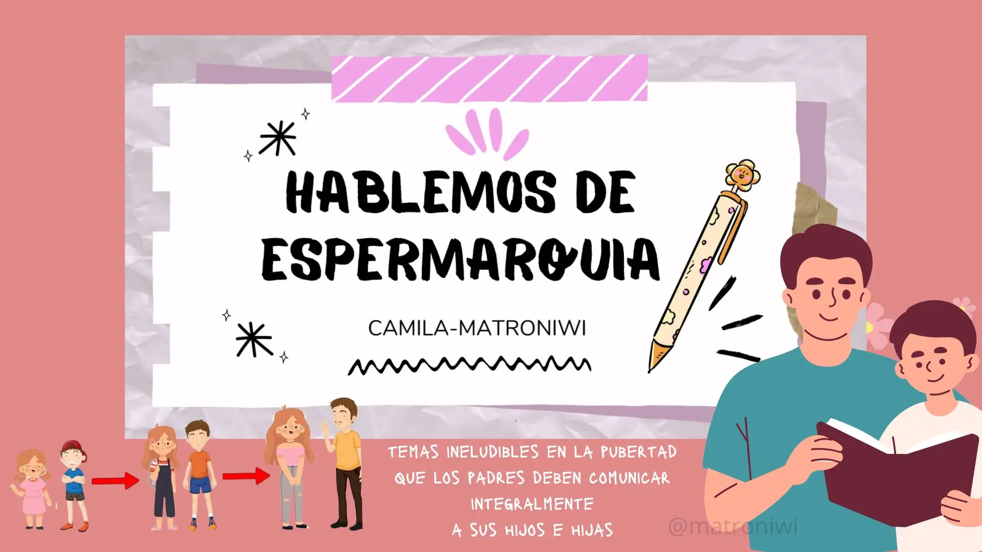 Educación en la Pubertad: Hablemos de Espermarquia