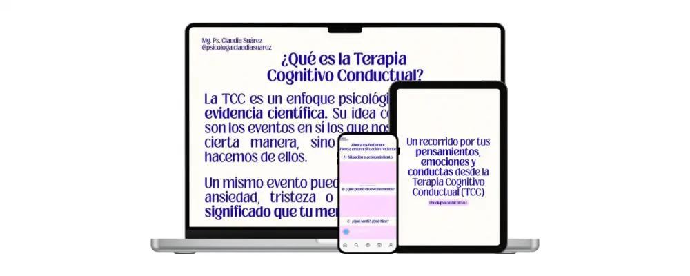 Ebook l: Un recorrido por tus pensamientos, emociones y conductas desde la TCC