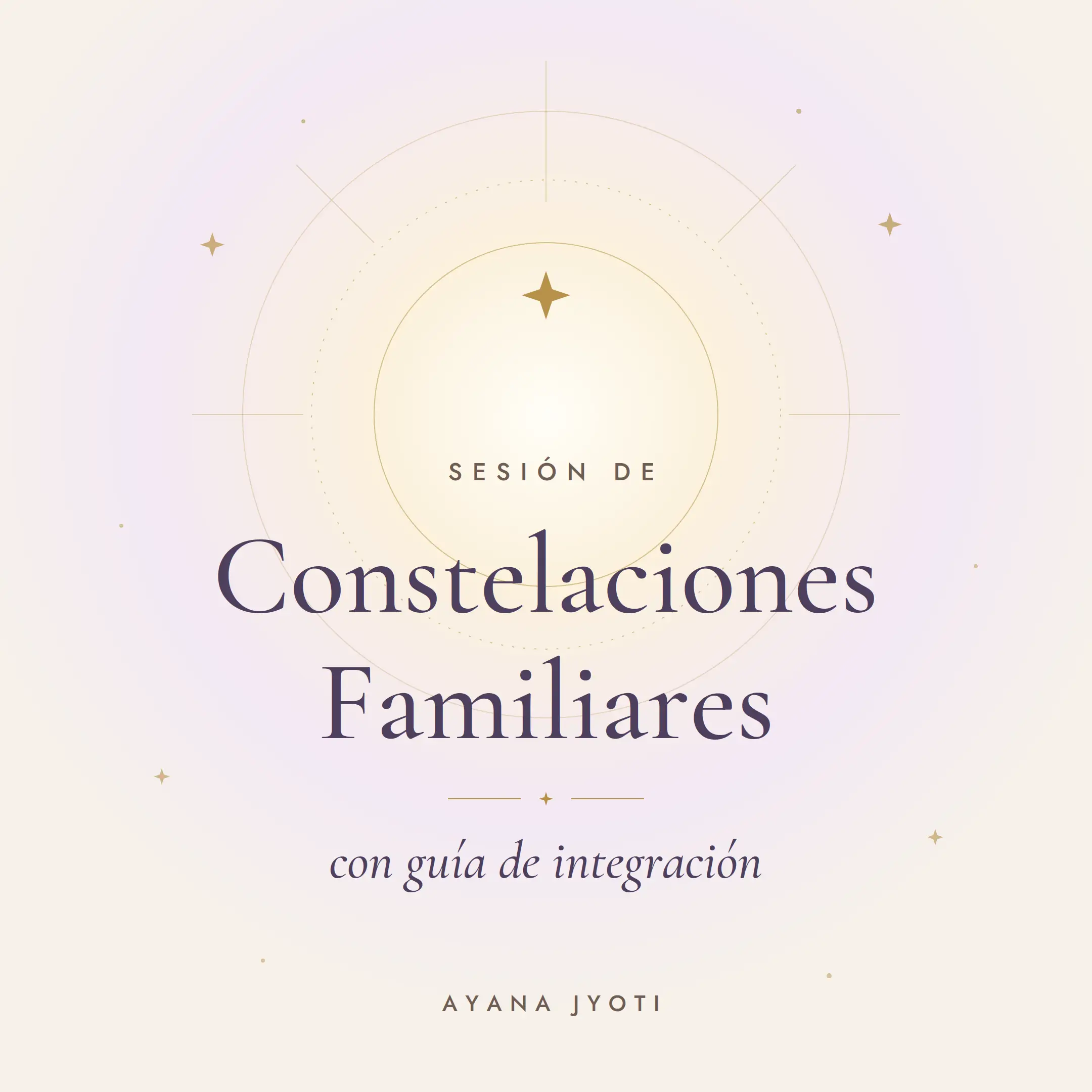SESIÓN DE CONSTELACIONES FAMILIARES CON GUIA DE INTEGRACION