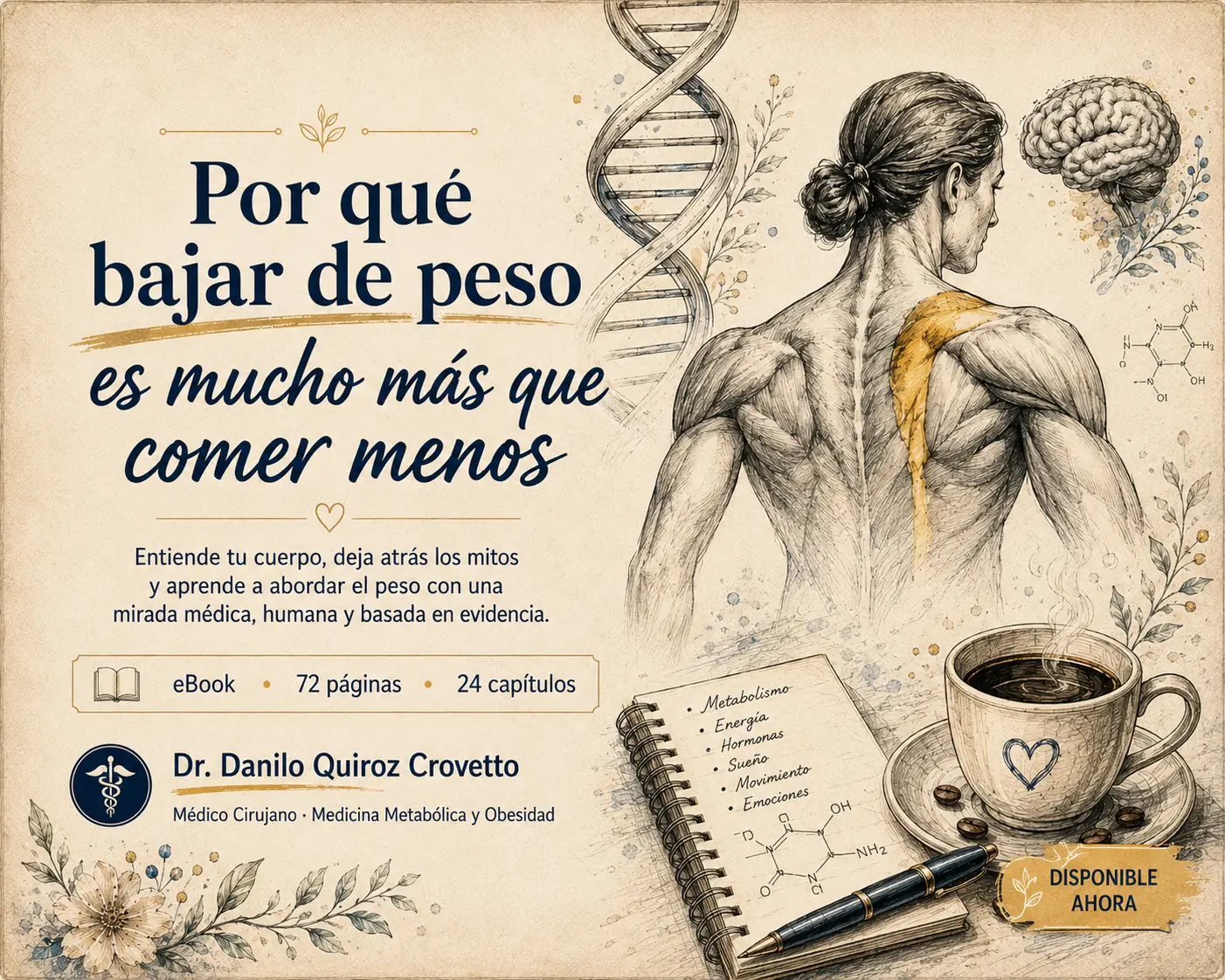 Por qué bajar de peso es mucho más que comer menos