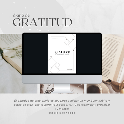 GRATITUD: Diario de trabajo