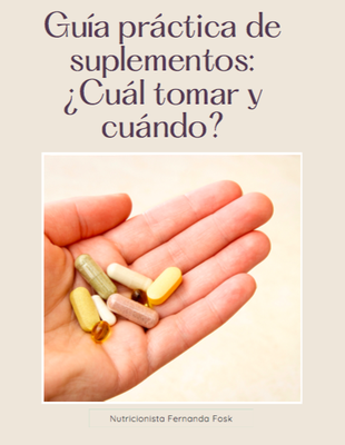 Guía de suplementos para menopausia