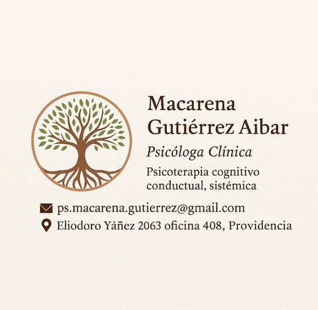 Macarena Gutiérrez Psicóloga clínica infanto juvenil - Psicóloga Clínica, Infanto Juvenil y adultos