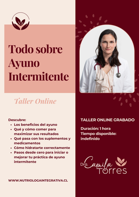 Taller Ayuno Intermitente Grabado
