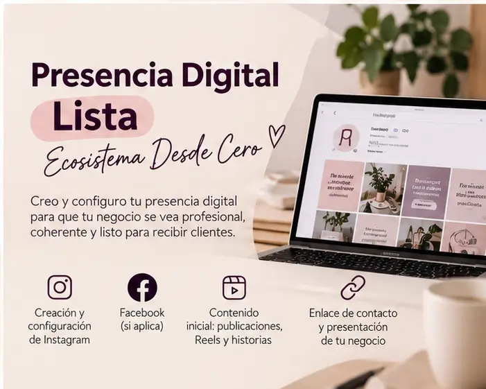 Presencia Digital Lista (Ecosistema Desde Cero)
