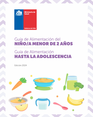 Nueva Guía Alimentación del Menor de 2 años MINSAL + Resumen de apartado de dietas vegetarianas.