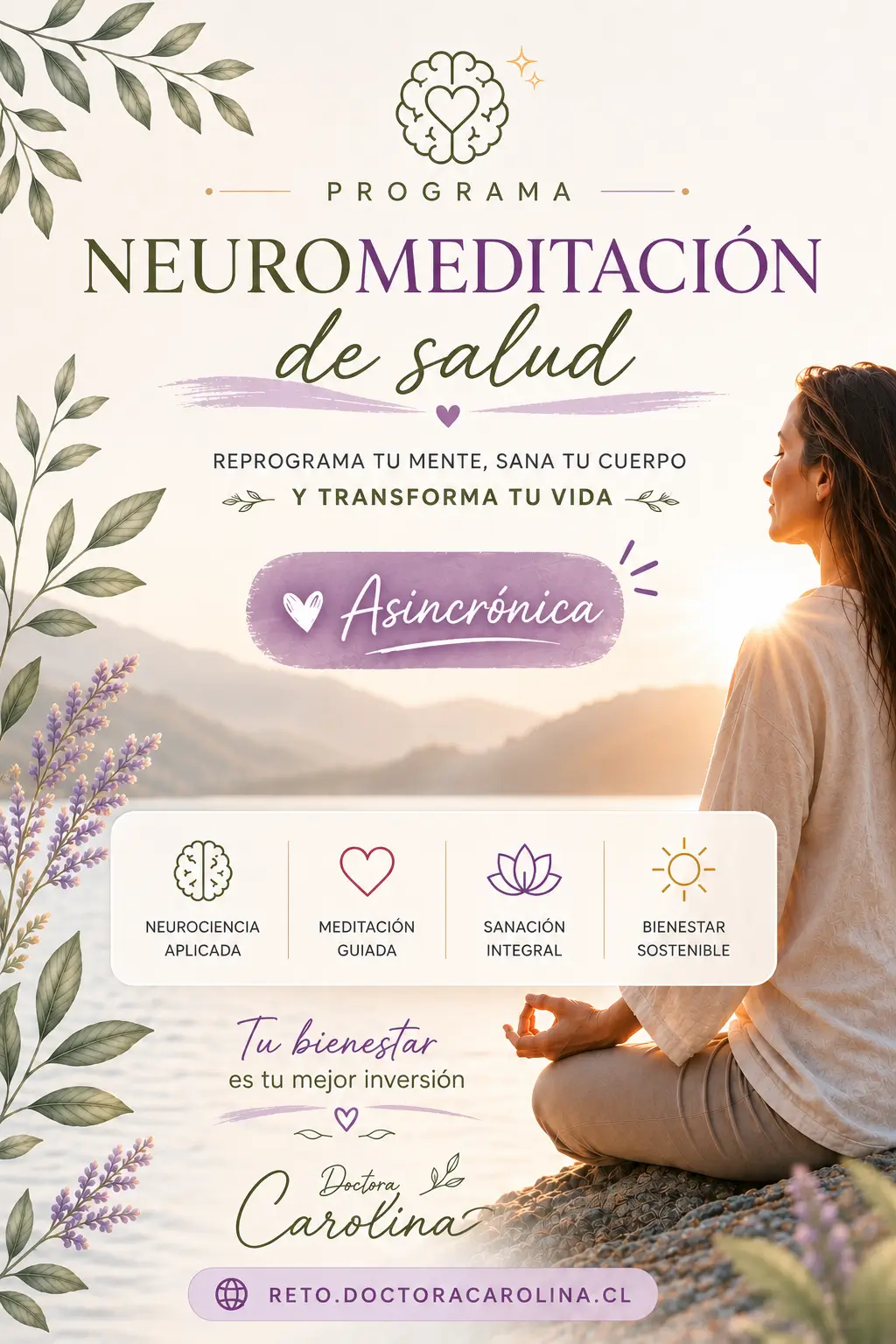 Programa de neuromeditación de SALUD/ Versión Versión Asincrónica