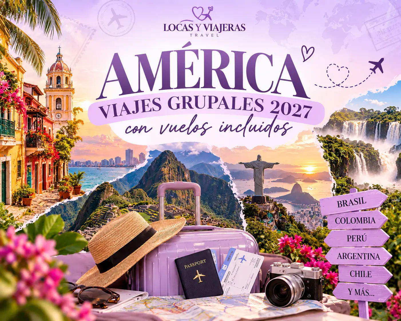 RESERVA DE VIAJES POR AMÉRICA