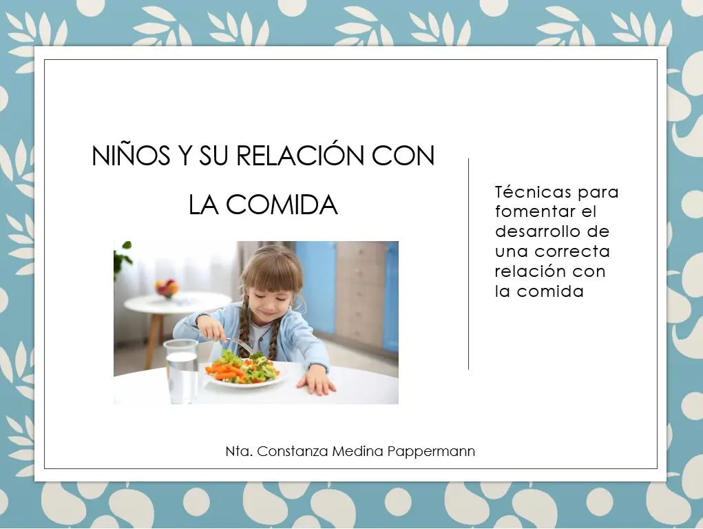 MASTERCLASS NIÑOS Y SU RELACIÓN CON LA COMIDA