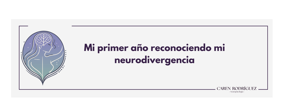 PRIMER AÑO DE IDENTIFICACIÓN NEURODIVERGENTE