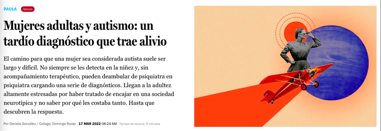 REPORTAJE EN REVISTA PAULA - DIARIO LA TERCERA