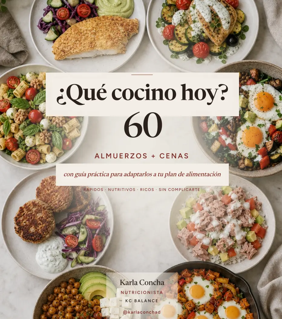 ¿Qué cocino hoy? | 60 recetas prácticas para todos los días