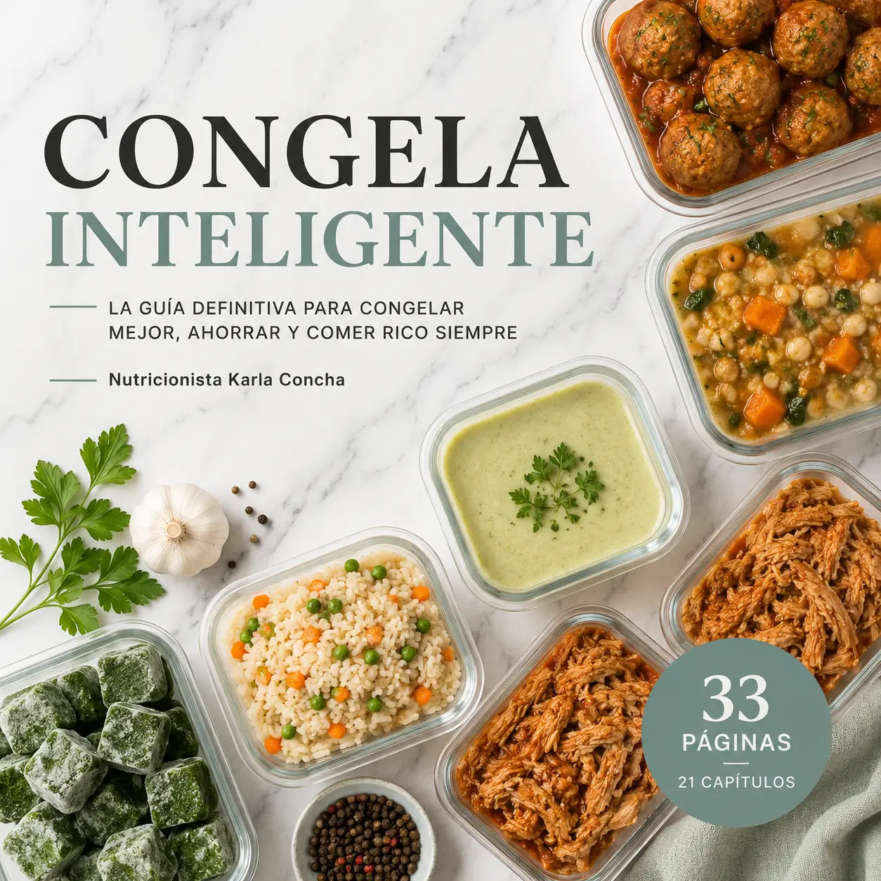 Congela Inteligente 🧊 | Guía práctica de congelación de alimentos