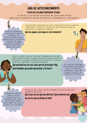 Guía practica para autoconocimiento