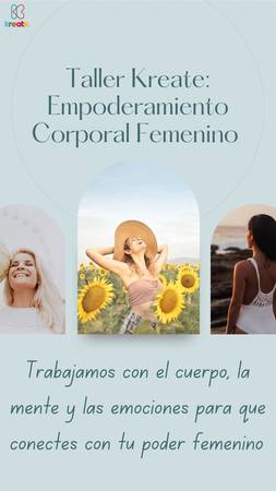 Taller Empoderamiento corporal femenino