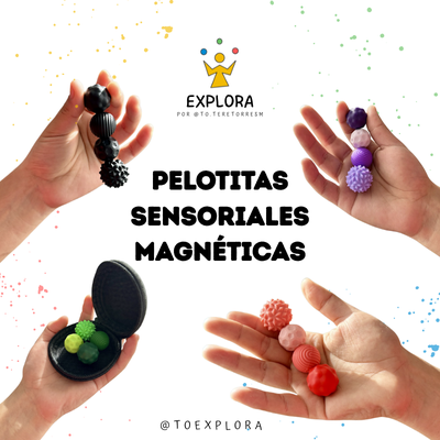 Pelotitas sensoriales magnéticas
