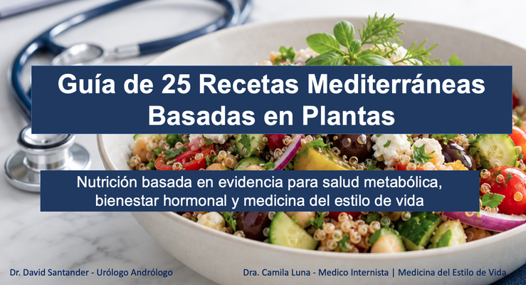 GRATIS!!! Guía de 25 recetas mediterráneas PLANT BASED.
