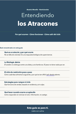 Guía atracones