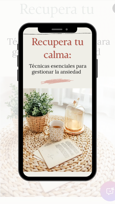 E-book: "Recupera tu Calma"