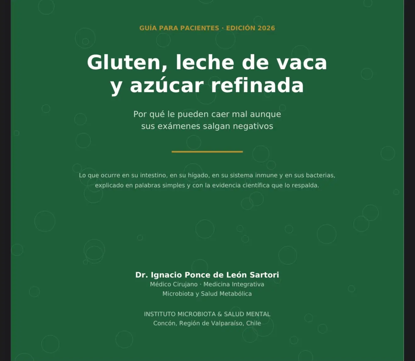 La inflamación que empieza en el plato