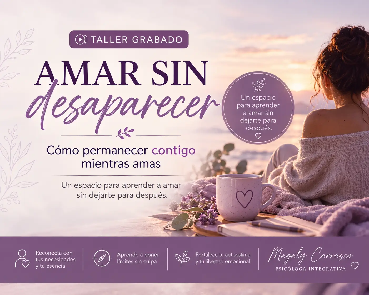 AMAR SIN DESAPARECER → Cómo permanecer contigo mientras amas