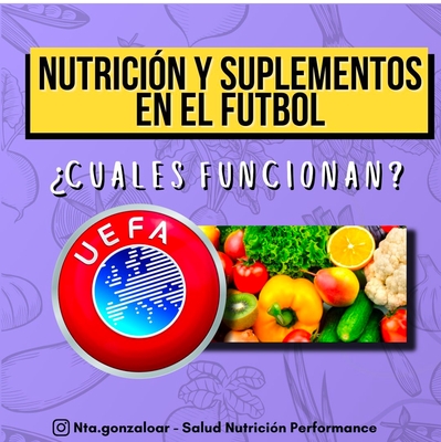 Suplementación para el fútbol
