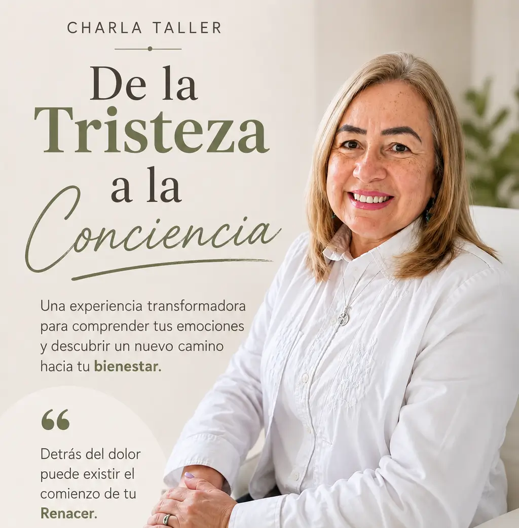 Charla-Taller: De la Tristeza a la Conciencia