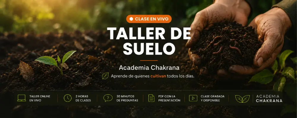Taller Online Suelo y Fertilidad 22 de octubre 19:00hrs