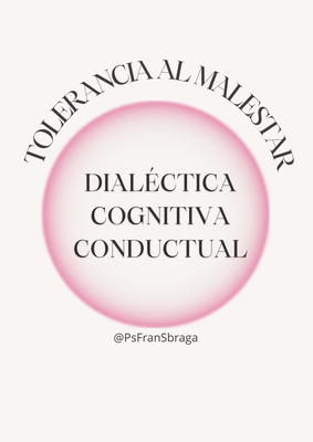 Tolerancia al Malestar