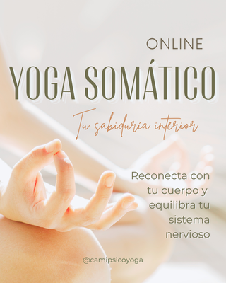 8 clases Yoga Somático Octubre