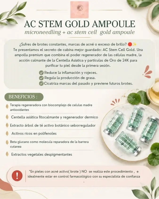 AC STEM GOLD AMPOULE