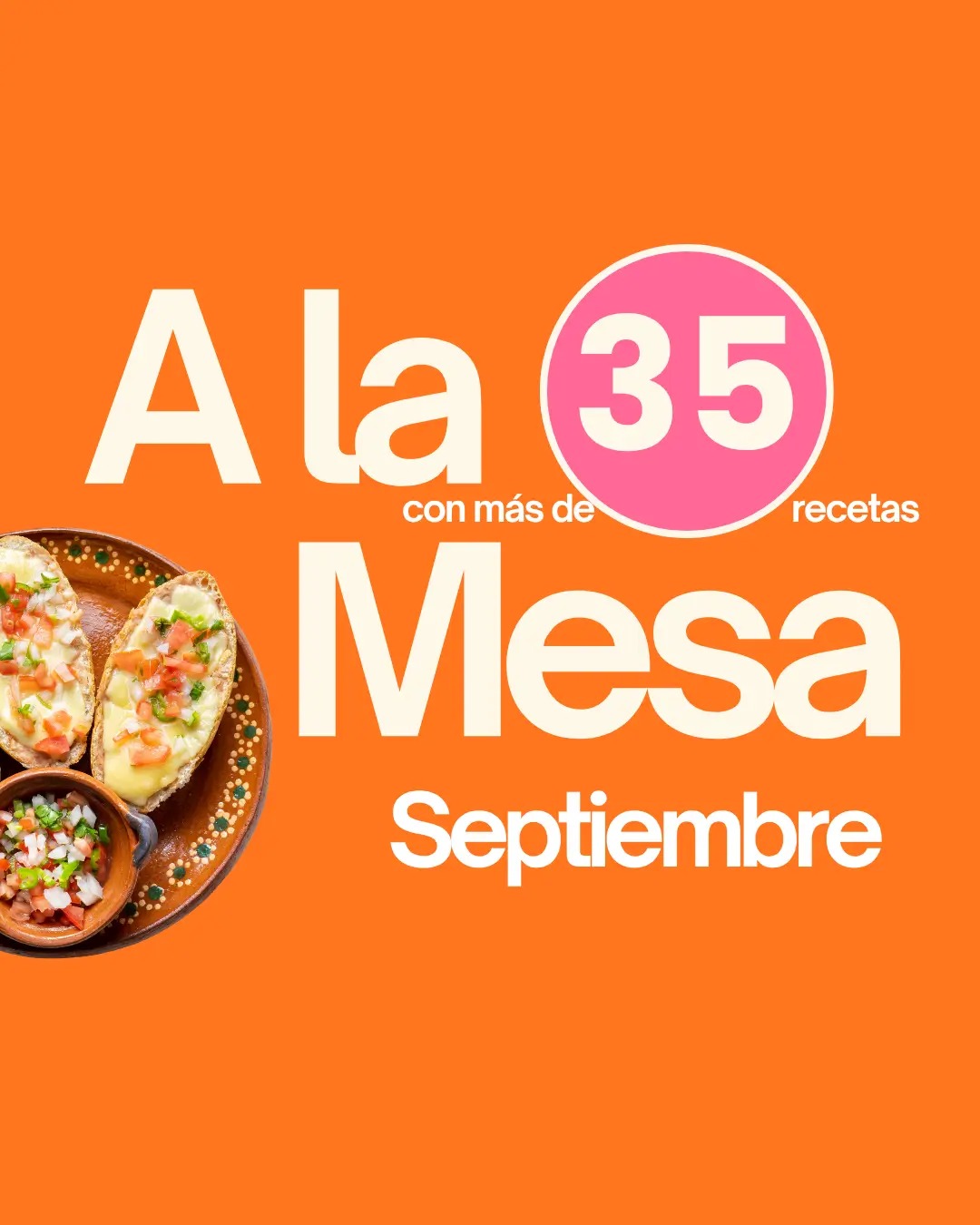 Recetario Mensual "A la Mesa" -Septiembre