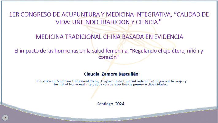 Charla, El impacto de las hormonas en la salud femenina.
