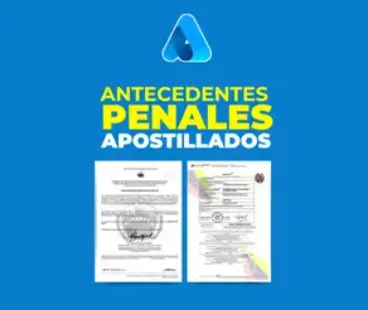 ANTECEDENTES PENALES APOSTILLADOS
