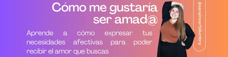 Cómo me gustaría ser amad@