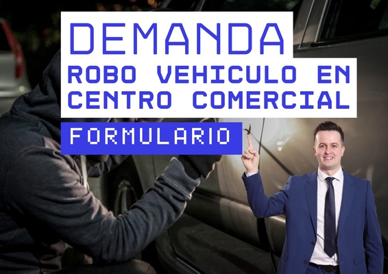 🚗 Formulario para Denunciar Robo de Vehículo en Centro Comercial
