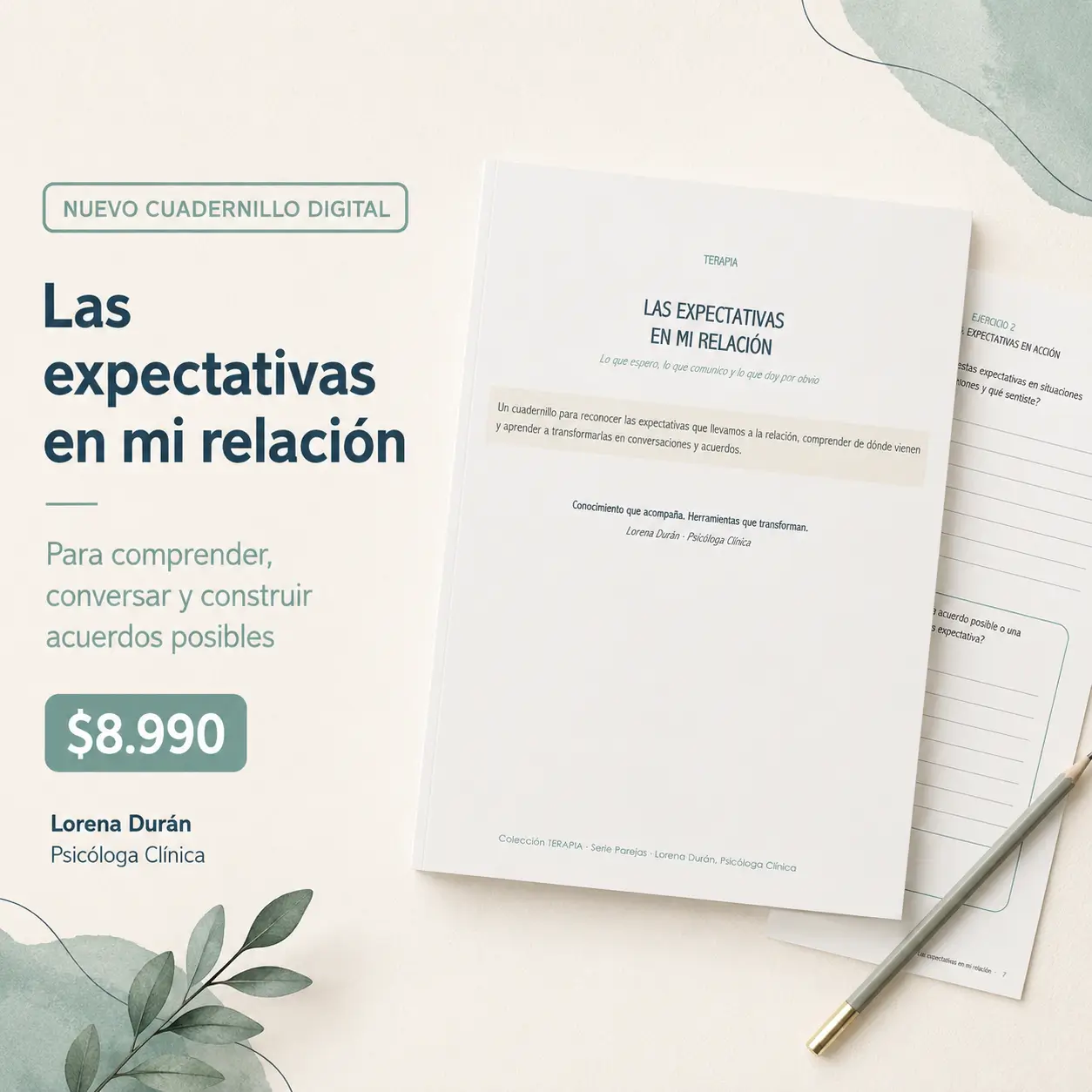 Las expectativas en mi relación.  Cuando estamos en pareja, lo que esperamos necesita ser conversado.